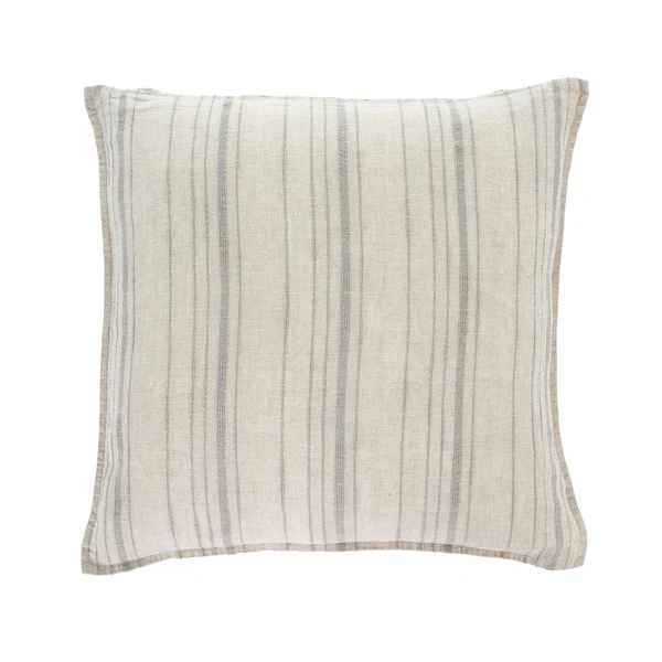 Luca Linen Pillow Light Grey